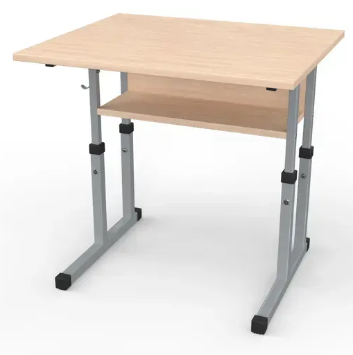 Стіл учнівський №3-6/700х585 прямі кути МФ Вересень